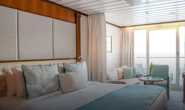 Verandah Suite aboard the m/s Paul Gauguin