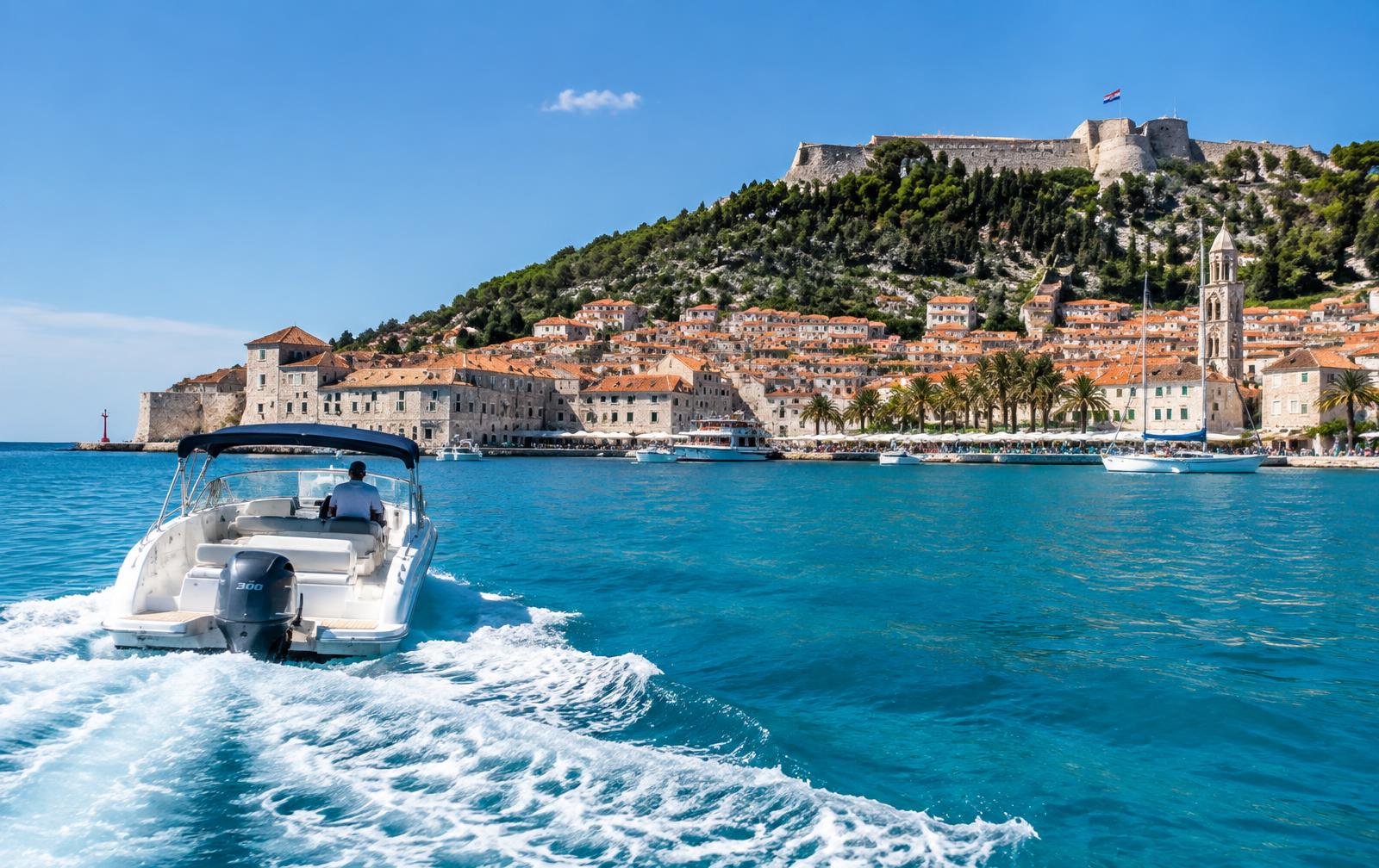 Hvar & Pakleni Islands Speedboat Tour from Split or Trogir