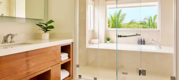 Honua'ula Suite- Grand Wailea bathroom