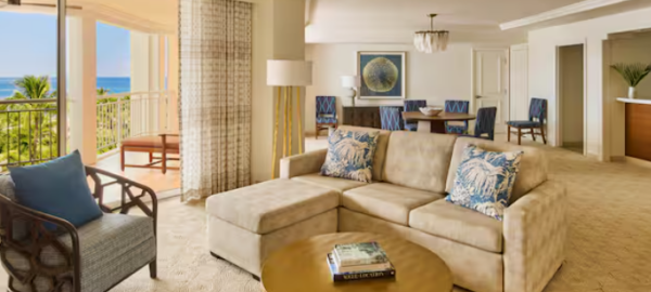 Grand Wailea Suite Living ROom