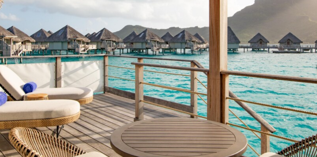 westin bora bora otemenu view