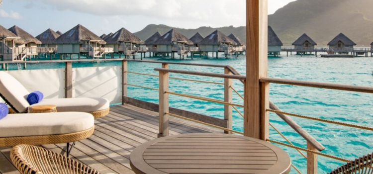 westin bora bora otemenu view