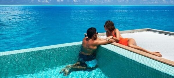 conrad bora romantic pool