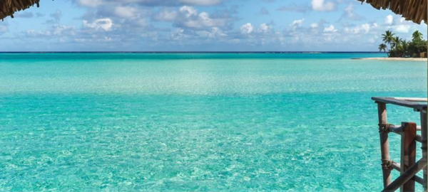 tahaa end of pontoon view
