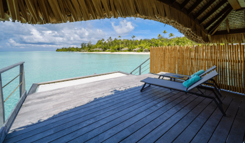 le bora bora overwater bungalow