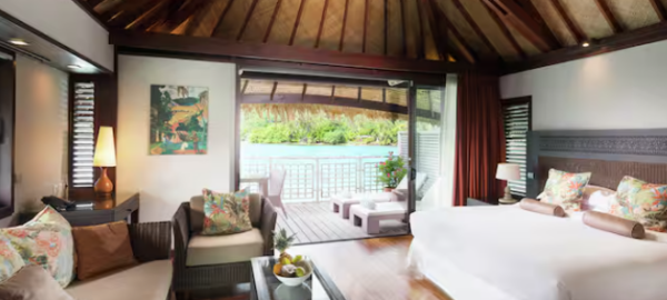 hilton moorea overwater villa