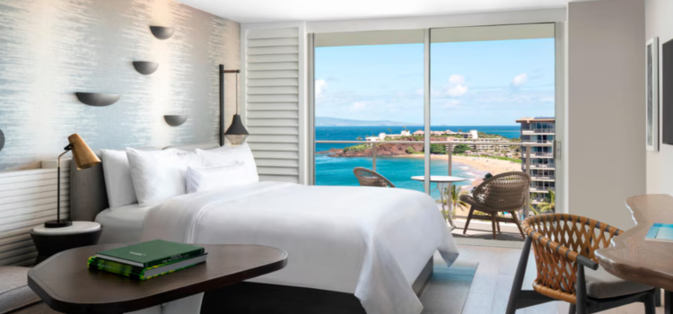 Hokupa'a - Ocean View, Larger Guest room, 1 King, Sofa bed,, Balcony Club