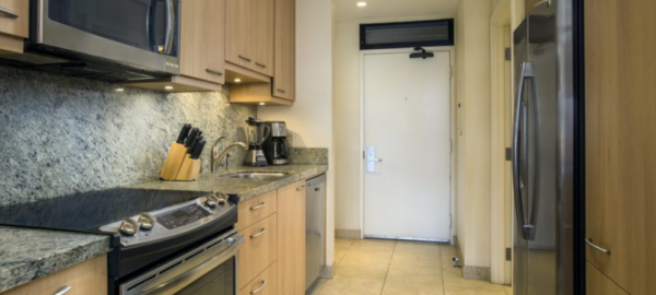 Napili Family Studio Oceanview kitchen 1