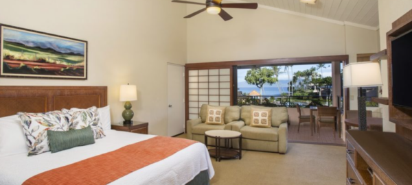 Napili Family Studio Oceanview king