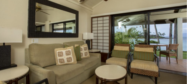 Napili 2 bedroom oceanfront lrrom