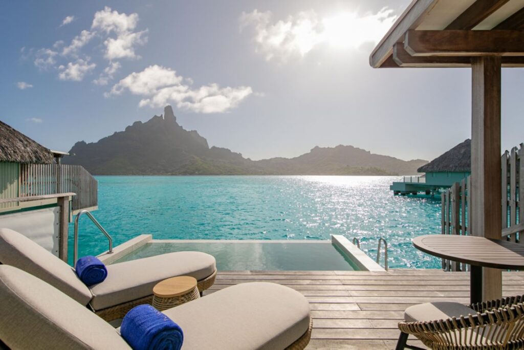 westin-bora overwater suite pool