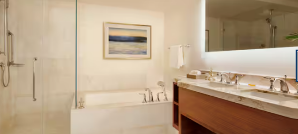 Grand Wailea Napua queen bathroom