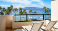 Hyatt Maui Corner balcony