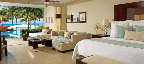 Secrets Aura Cozumel pool Swim Up OceanVIew