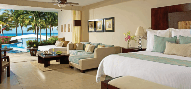 Secrets Aura Cozumel pool Swim Up OceanVIew