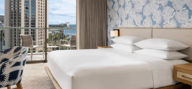 Partial Ocean King Room Ainahau Tower