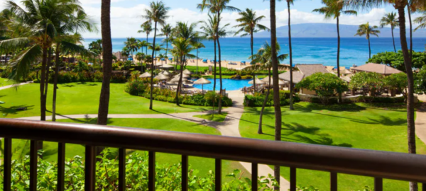 sheraton Maui ocean view