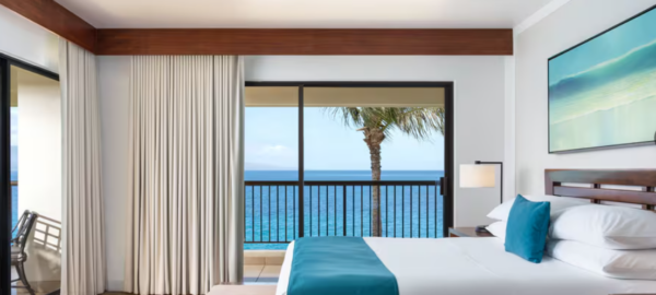 Sheraton Maui Moana Oceanfront, 1 Bedroom Larger Suite, 1 King, Lanai -1