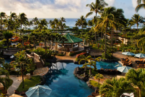 Hyatt Kauai View pools
