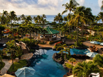 Hyatt Kauai View pools