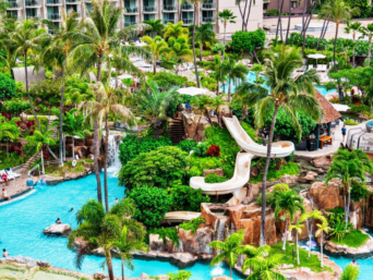 Grand Wailea Pools and slides