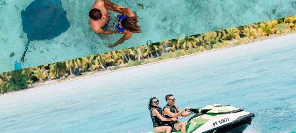 Bora Bora Jet Ski -Ray Snorkel Cruise