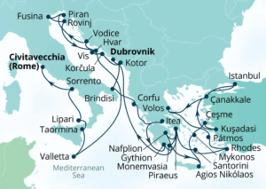 All Inclusive Seabourn Mediterranean Cruise