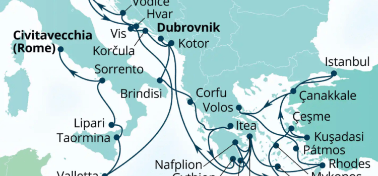 SilverSea 37-Day Ultimate Mediterranean