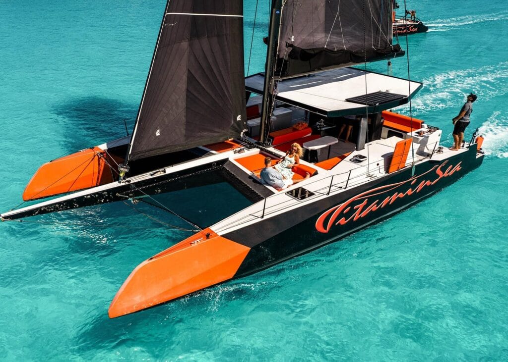 catamaran Bora Bora -Sailing, Snorkeling drinks-5