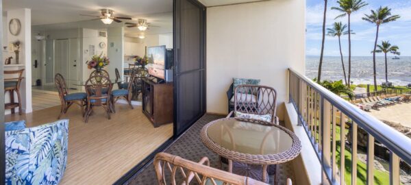 sugar beach maui 2 bedroom oceanview balcony -1