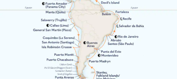 70-DAY Grand Voyage Holland Cruise