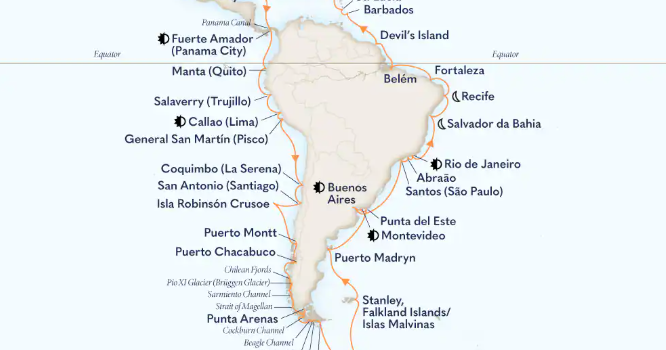 70-DAY Grand Voyage Holland Cruise