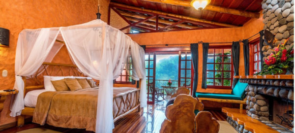 peace loge costa rica Artisan Guest Room Double Beds