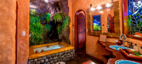 peace loge costa rica Artisan Guest Room Double Beds balcony tun