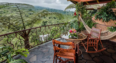 peace loge costa rica Artisan Guest Room King Bed balcony