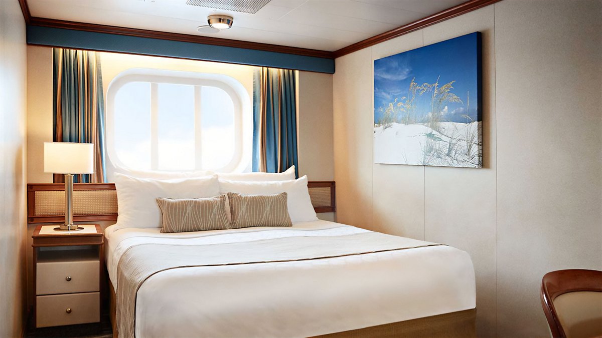 Princess Cruises Oceanview stateroom with picture window