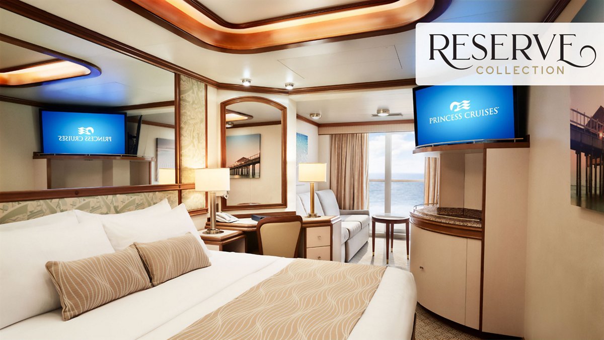 Princess Cruises Large Balcony stateroom