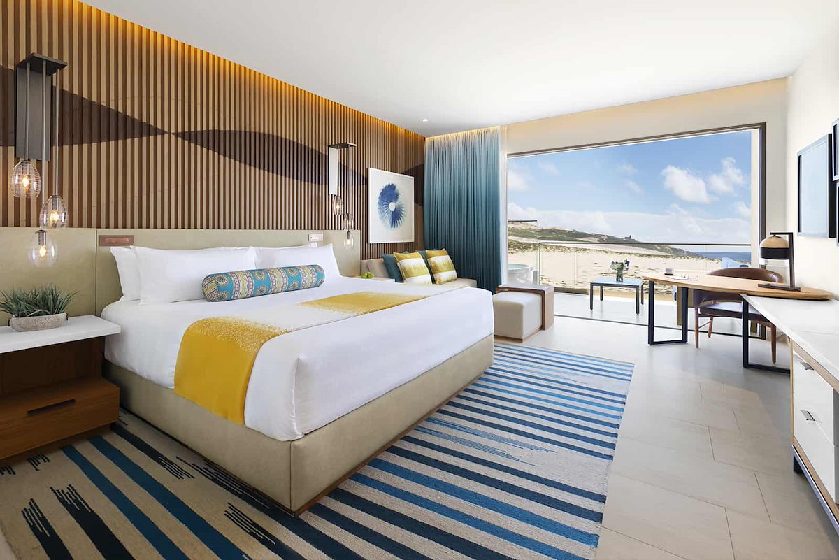 Hard Rock Hotel Los Cabos Junior Suite king bedroom