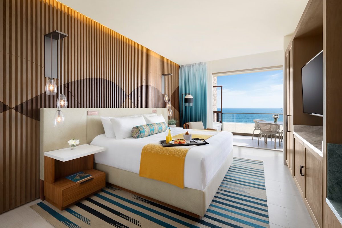 Hard Rock Hotel Los Cabos Rock Royalty Ocean View bedroom