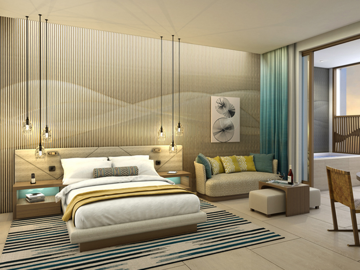 Hard Rock Hotel Los Cabos Rock Star Suite living area