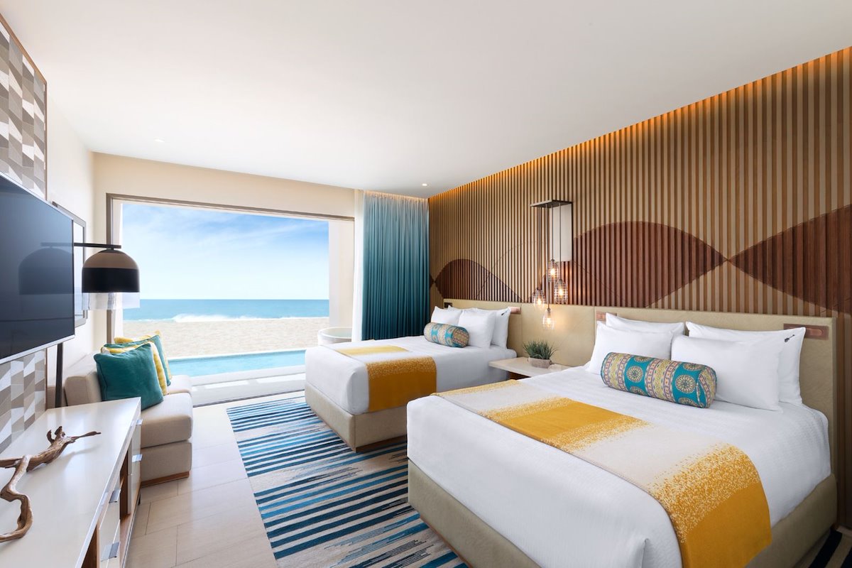 Hard Rock Hotel Los Cabos Rock Suite rooftop terrace living area