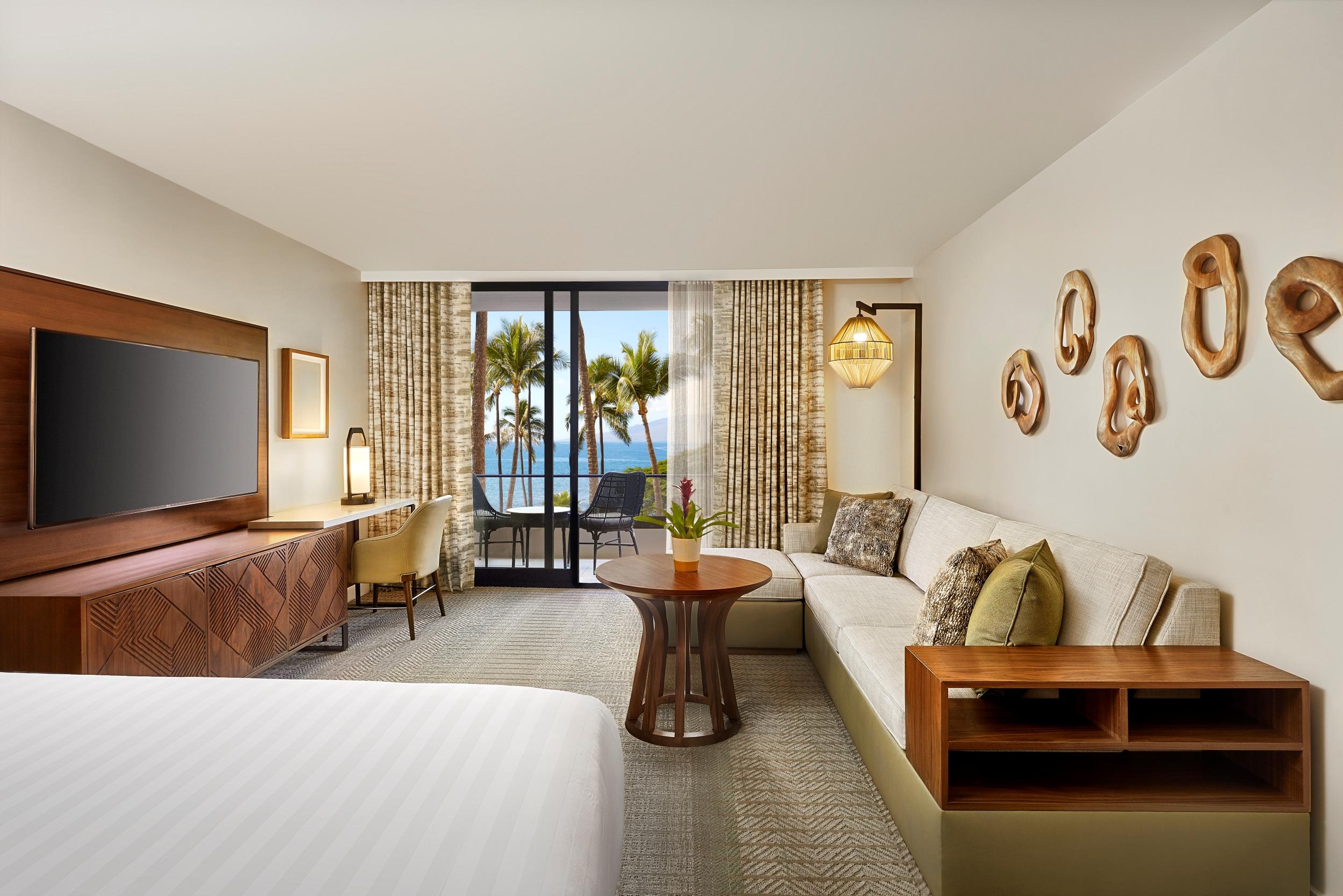 Hyatt Regency Maui Oceanfront king room with unobstructed Pacific views