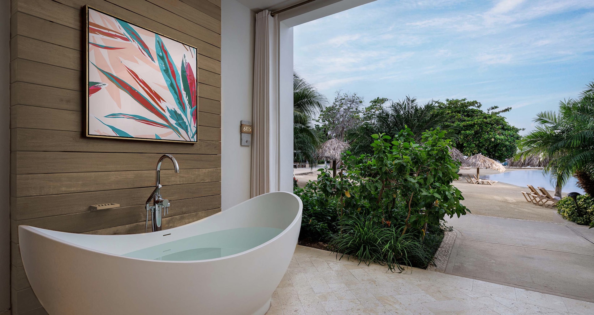 Sandals Caribbean Cay — Beachfront Honeymoon One-Bedroom Walkout Butler Suite w/ Patio Tranquility Soaking Tub