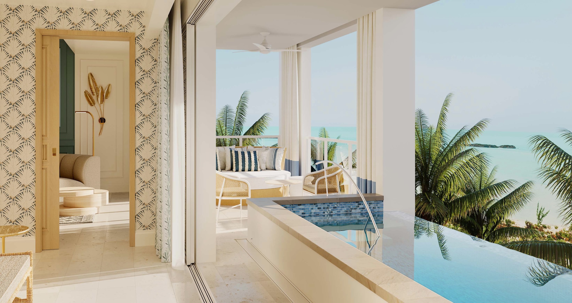 Sandals Caribbean Cay — Beachfront Skypool Butler One-Bedroom Suite