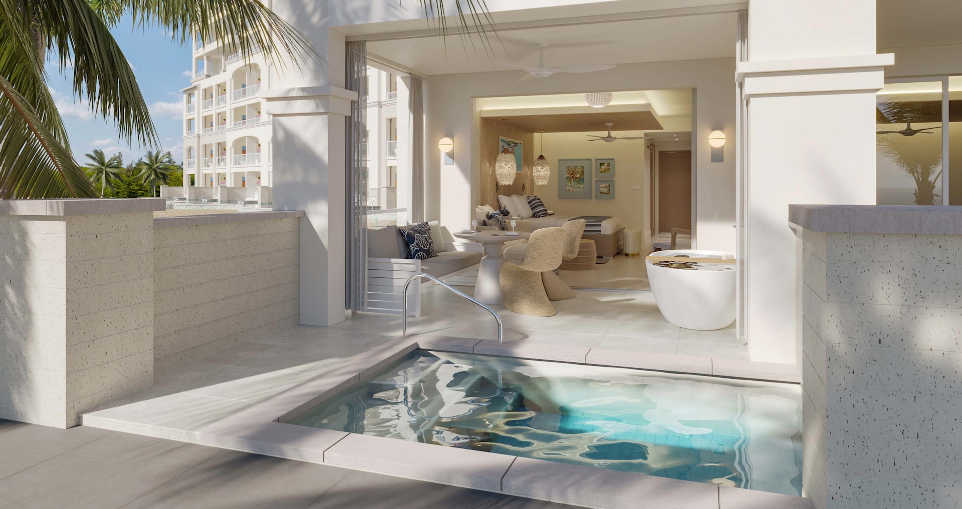Sandals Caribbean Cay — Beachside Butler Suite with Private Pool