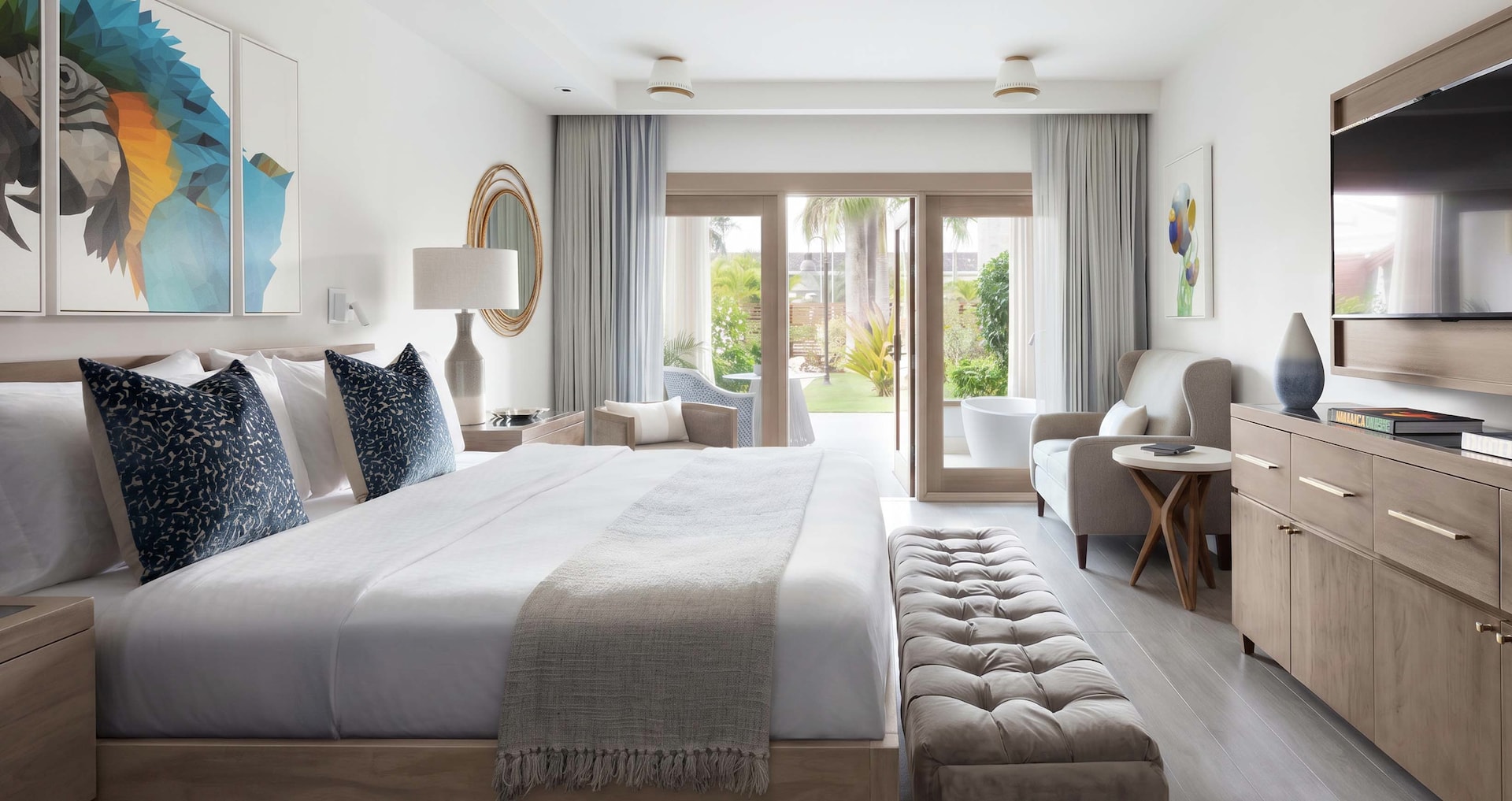 Sandals Caribbean Cay — Caribbean Poolside Grande Luxe Walkout with Patio Tranquility Soaking Tub