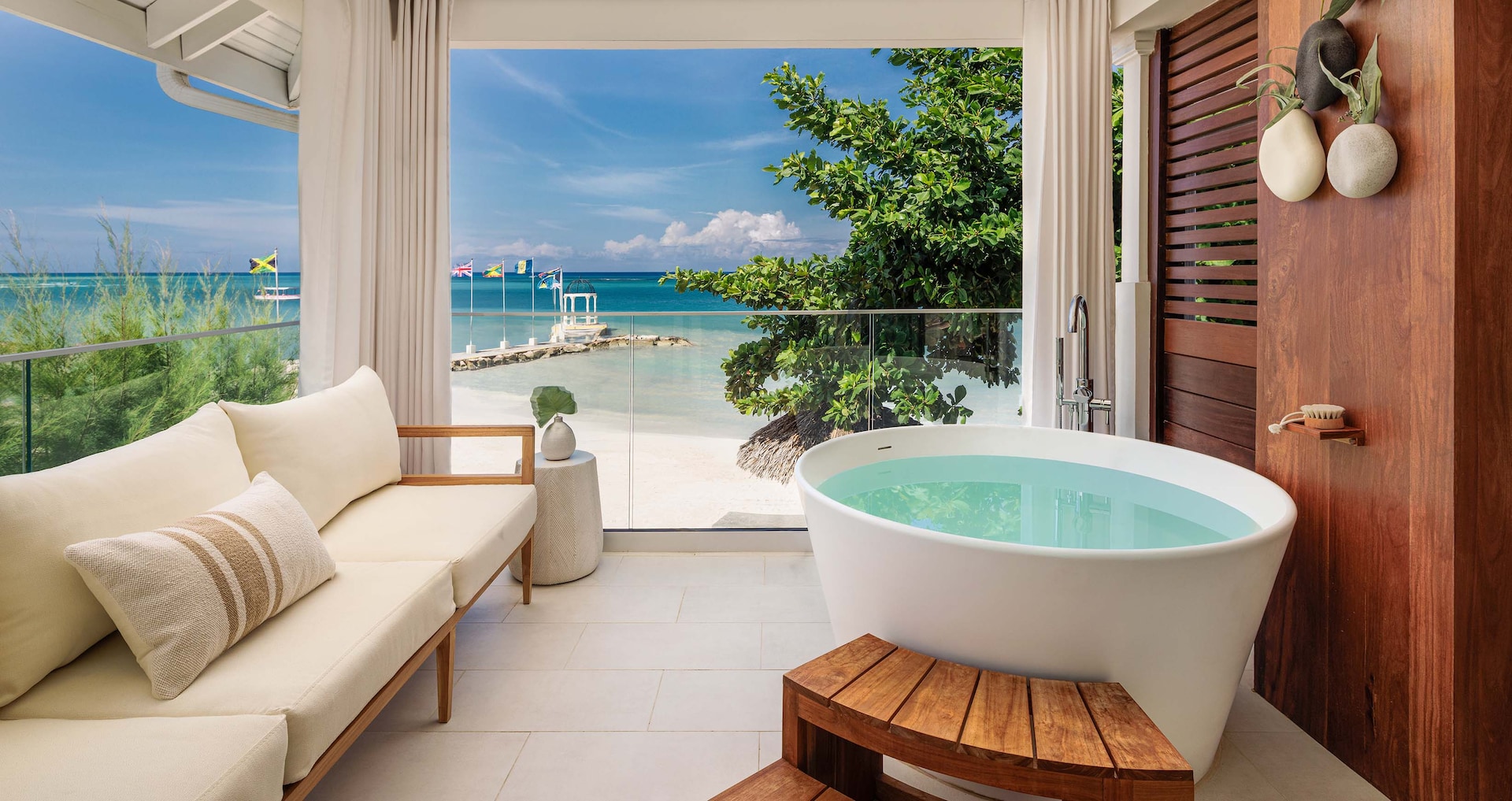Sandals Montego Bay — Beachfront Butler Villa Suite w/Outdoor Tranquility Soaking Tub
