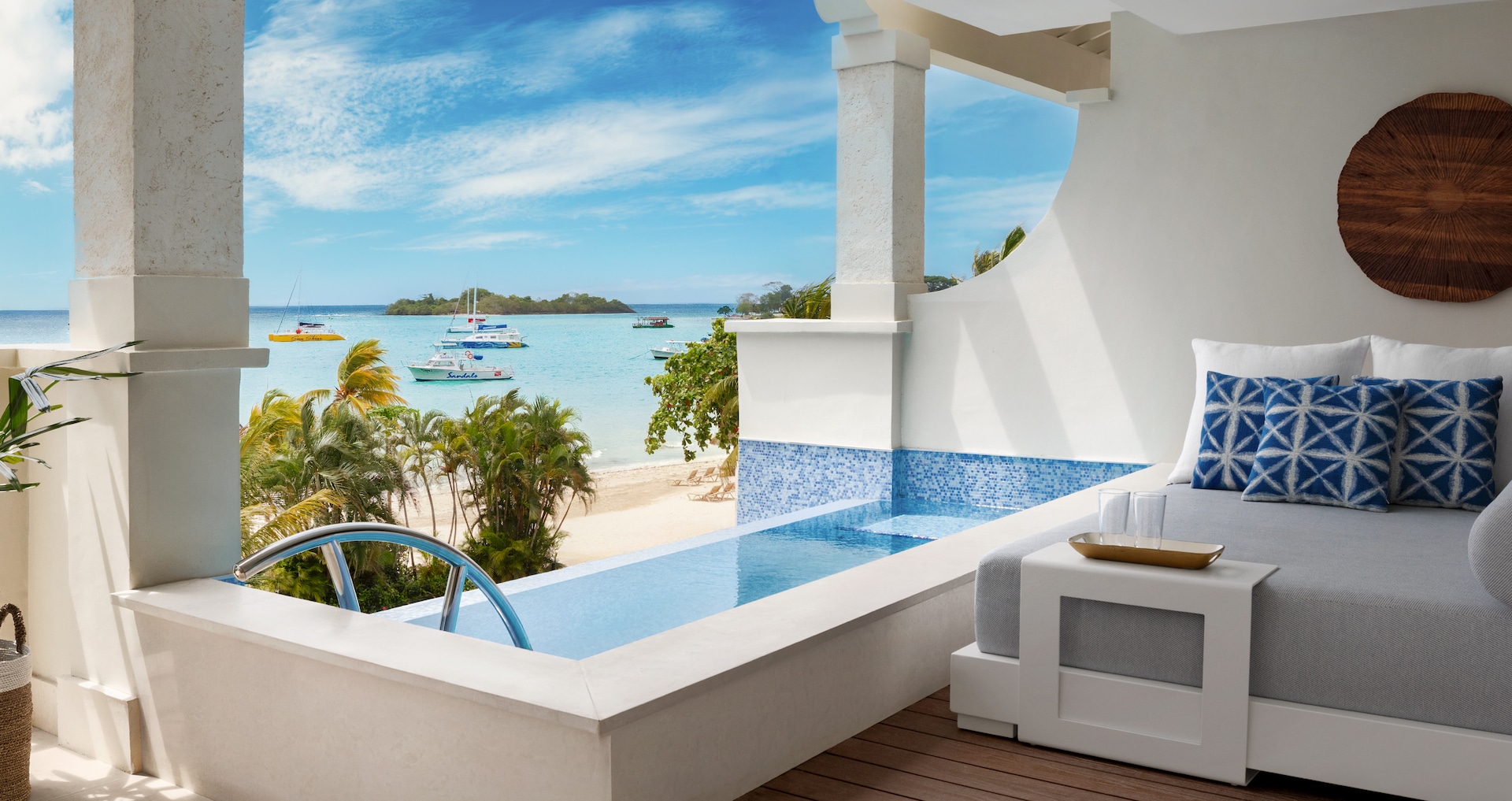 Sandals Negril — Bamboo Grove One-Bedroom SkyPool Butler Suite