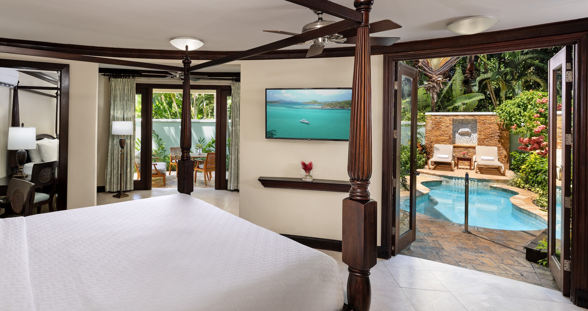 Sandals Negril — Palm Grove Honeymoon One Bedroom Butler Suite w/ Private Pool Sanctuary