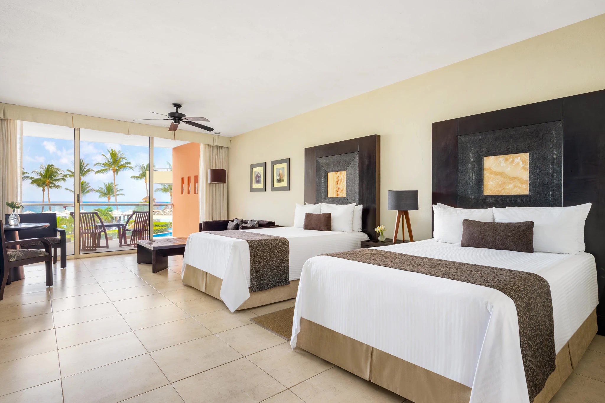 Secrets Aura Cozumel Junior Suite Oceanview bedroom